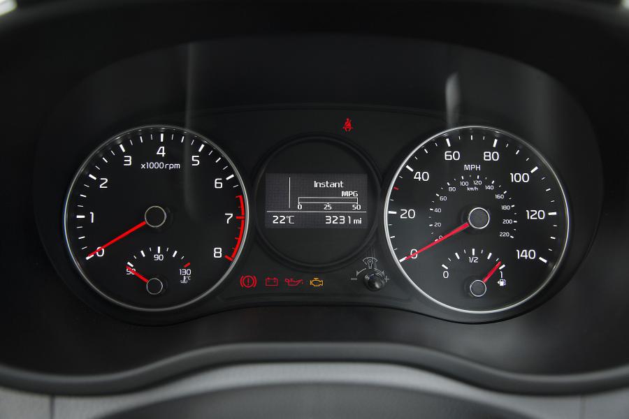 Панель приборов Kia Picanto X-Line (JA) 2018 года  (UK) (фото 21 из 31)